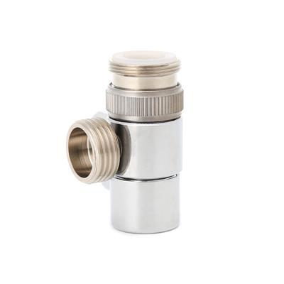 Bad Küche Messing Waschbecken Ventil Umsteller Wasserhahn Splitter zu Schlauch Adapter M22 X M24