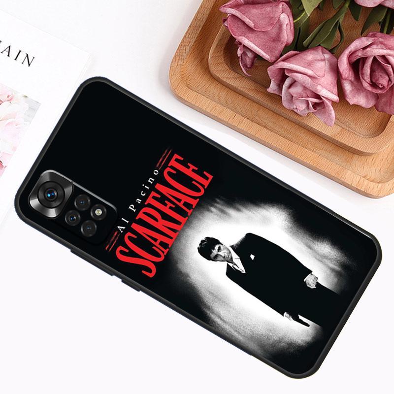 Scarface Tony Montana Hülle Für Xiaomi Redmi Note 13 Pro 14 12 11 9 10 9S 10S 11S 12S Redmi 12C 13C 14C 10C Abdeckung