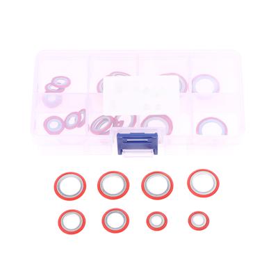 30pieces Sealing Gaskets For Automotive Air Conditioning Systems Expansion Valve Gaskets Pipe Head Gaskets Compressor Gaskets