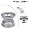 8Inch 4 Holes Wheels Vacuum Rims For 125cc ATV Quad Go Kart Off-Road Compatible With 18x9.50-8 Tires Motorcycle Parts