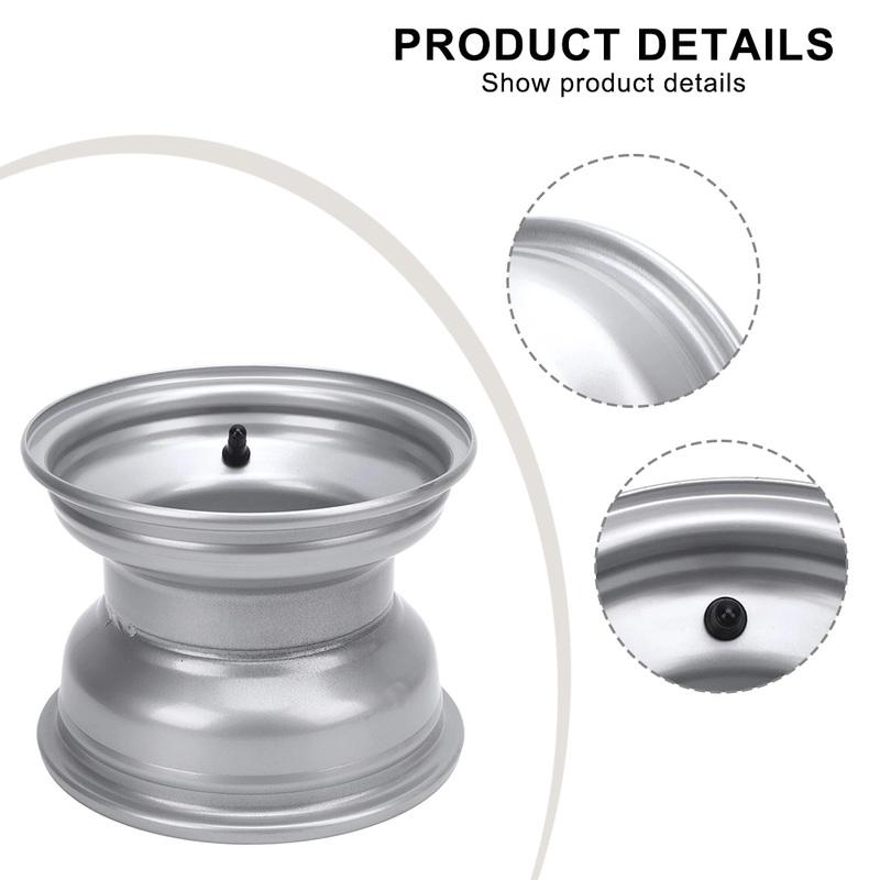 8Inch 4 Holes Wheels Vacuum Rims For 125cc ATV Quad Go Kart Off-Road Compatible With 18x9.50-8 Tires Motorcycle Parts