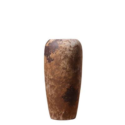Vaso de Cerâmica Hidropônico Estilo Wabi-Sabi para Mesa de Chá ou Decoração de Entrada