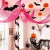 Scary Halloween Gauze Reusable Creepy Gauze Cloth Spooky Mesh Gauze  Halloween Party Decorations