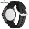 Men's Solar-Powered Waterproof Sports Watch with Luminous Hands and Long Battery Life