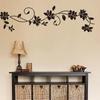 Autocolante de perete cu viță de vie florală, combinație simplă, autocolante pentru baie, autoadezive, impermeabile, autocolante pentru decorarea casei