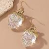 Sweet Strawberry Resin Drop Earrings for Women and Girls, Elegant Bow Stud Earrings and… More
