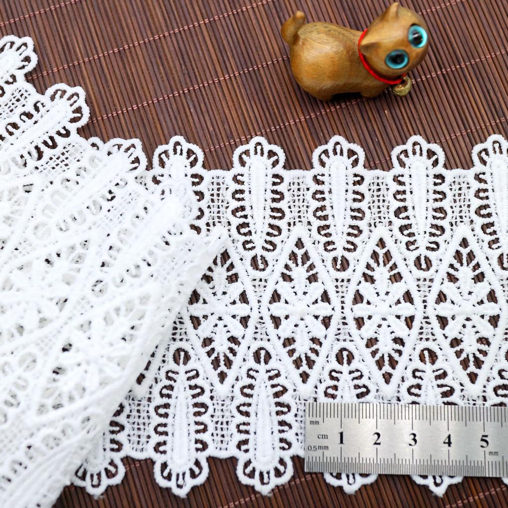 Hollow Milk Silk Water-Soluble Lace Diy Clothes Skirt Splicing Home Bed Curtain Accessories