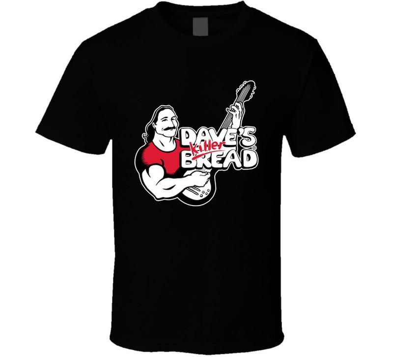 Daves Killer Bread Food Lover Bread Logo Black Unisex T-Shirt XXL