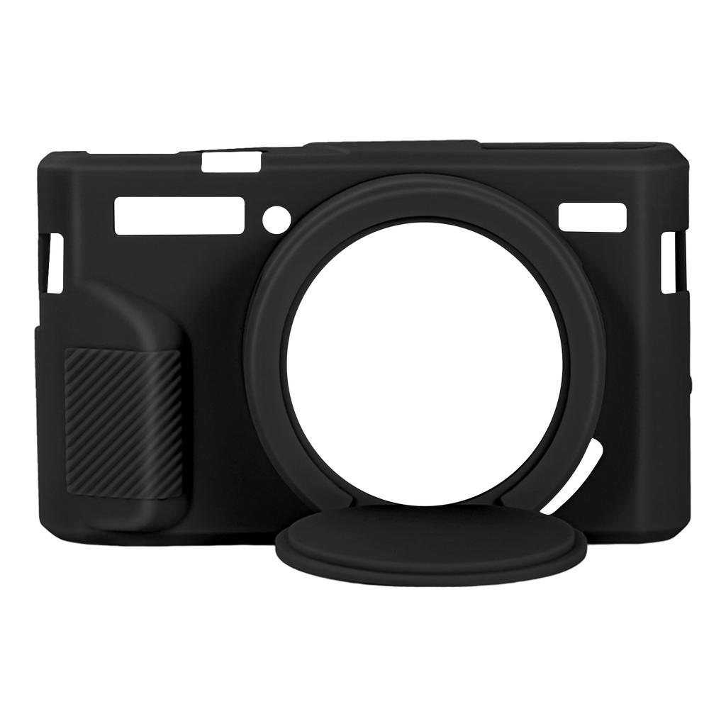 Silicone Soft Camera Cover for Canon Powershot G7X Mark II Digital Camera Armor Camera Body Case Shockproof Cover With Lens Cap