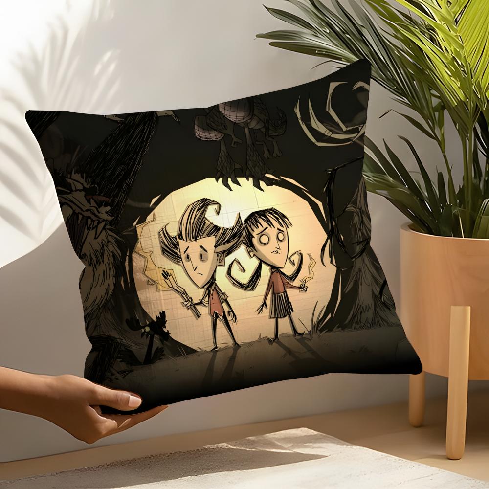 Hot game Dont Sstarve Pillow Case Home Living Room Decoration Linen Pillow Cases Cushion Cover