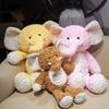 Plush Elephant Toy With Short Pile Fabric For Kids And Adults
