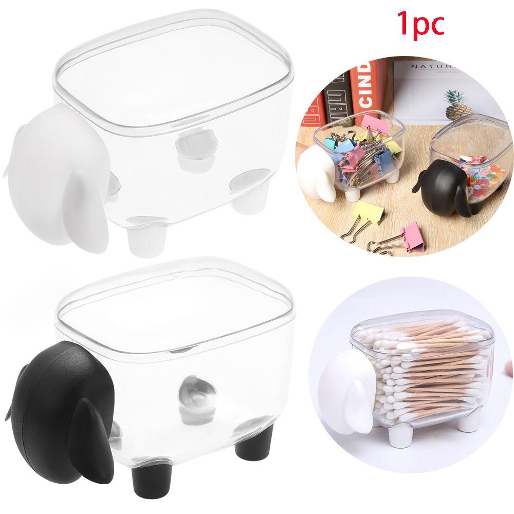 

Bud Holder Case Table Decoration Toothpicks Holder Cotton Swab Storage Box Sheep Toothpick Boxes