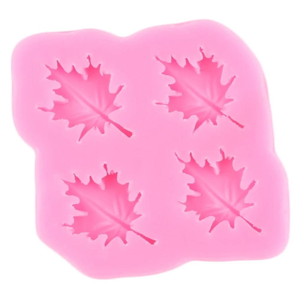 Tropical Leaf Ginkgo Biloba Leaf Palm Leaf Silicone Mould Maple Leaf Fondant Moulds Chocolate Candy Mould Cake Decoration Tools
