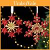 Creative Christmas Tree Snowflake Star Shaped Pendant Holiday Decoration Props For Holiday Home Scene