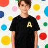 Alvin and The Chipmunks Classic Letter Printed Child Tshirt Boys and Girls Casual Daily Life Cotton T-shirt Cartoon Movie Tops