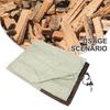 210D Oxford Cloth Firewood Rain Cover Outdoor Firewood Shed Waterproof Cover Protective Cover Dustproof & Waterproof 4FT/8FT