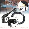 High Pressure Washer Hose with Steel Wire Braid, 314.96/560.55 Inch Quick Connect and Release Water Hose Tube, M22/M14*1.5, Comp