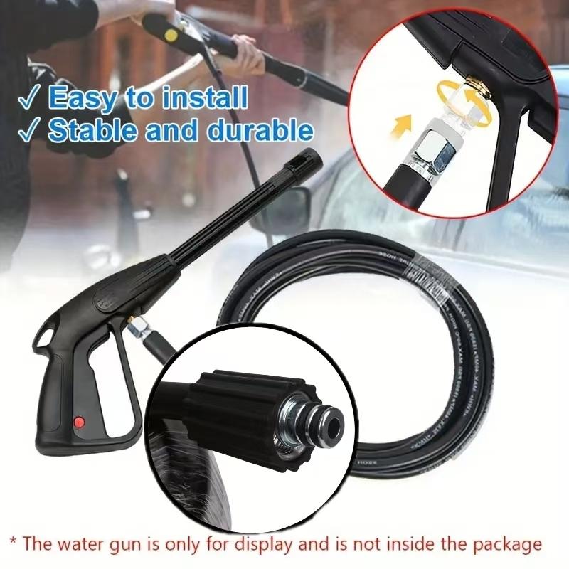 High Pressure Washer Hose with Steel Wire Braid, 314.96/560.55 Inch Quick Connect and Release Water Hose Tube, M22/M14*1.5, Comp