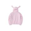 Anta X Crazy Rabbit Collaboration Life Series Solid Color Hooded Cartoon Pattern Printed Fleece Long Sleeve Sweatshirt Women sweatshirt 162248734N-1