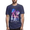 Japanese Love Anime Your Name T Shirt Oversized Cotton Short Sleeve Custom Tshirt Men Cotton Tees Streetwear Harajuku