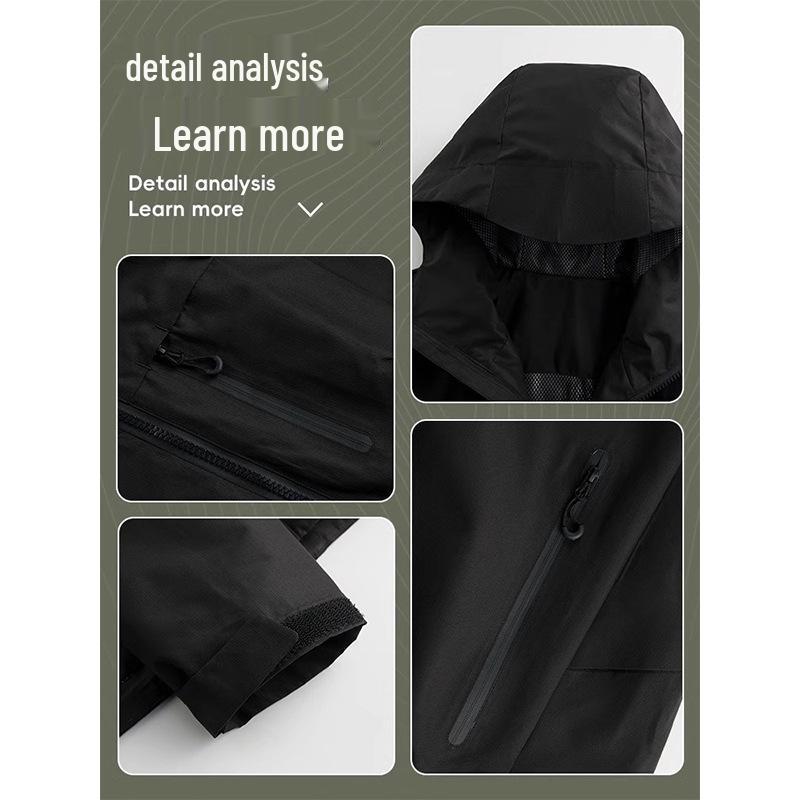 Camel HJCAMEL Women's Trendy Spring/Autumn Outdoor Windbreaker - Versatile Casual Jacket