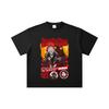 260 GSM Double Yarn 32 Count 100% Cotton Dandadan V26 Okarun Turbo Print Unisex Heavy Cotton T Shirt
