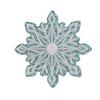 Winter Snowflake Embroidery Cloth Sticker Ironing Holiday Decoration Accessories Scarf Luggage Embellishment Snowflake Repair Embroidery Patch