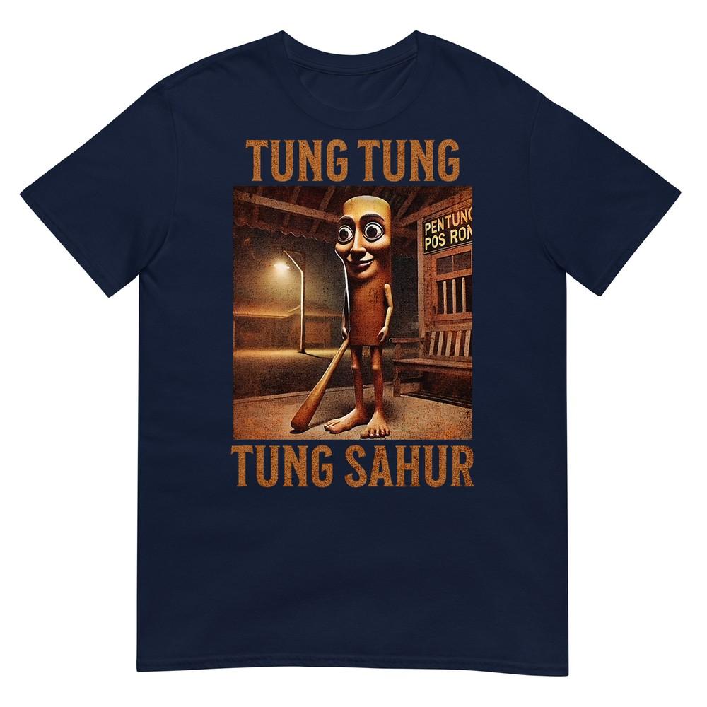 Tung Tung Tung Sahur Italian Brainrot Meme Tshirt S