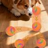 Rechargeable Interactive Rolling Ball Luminous Auto Moving Dog Toy Automatic  Dog Toy Ball  Dog
