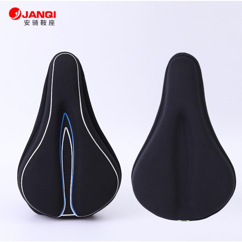 Silicone Bike Saddle Cover Mountain Road Bicycle Comfort Cushion Cycling Seat Pad Universal Fit One Size