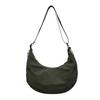 2026 Women's Versatile Casual College Crescent Dumpling Crossbody Bag