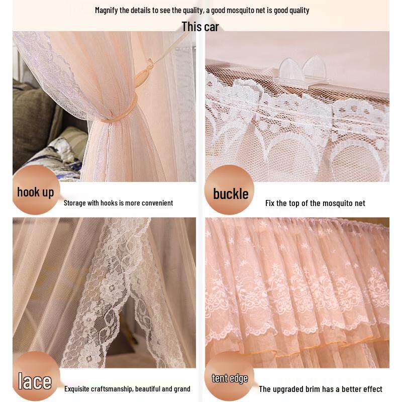 XIHAN Household U-shaped Rail Mosquito Net