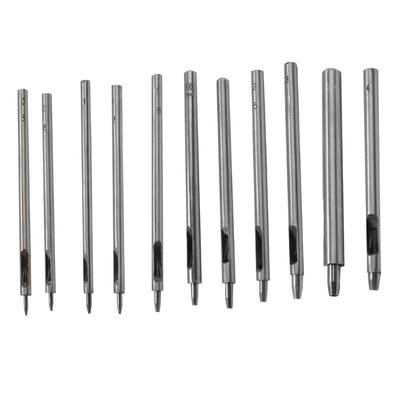 Round Steel Leather Hole Puncher Leather Craft Hole Punch Cutter for Watch Band