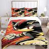 3pcs bedding set Sonic Hedgehog Includes 1 Comforter + 2 Pillowcases, Without Pillow Inserts, Soft Comfortable,a0910232