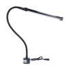 LED Working Light 21W Dimmable Flexible Hose Machine Working Lamp with Round Magnetic Base