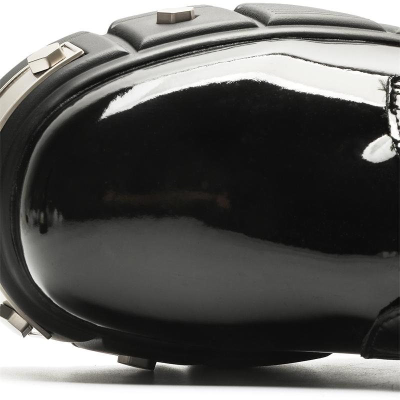 Kožené boty pro muže Pravá kůže Boty velkých velikostí Vysoce kvalitní Designové formální boty Ležérní boty Obchodní