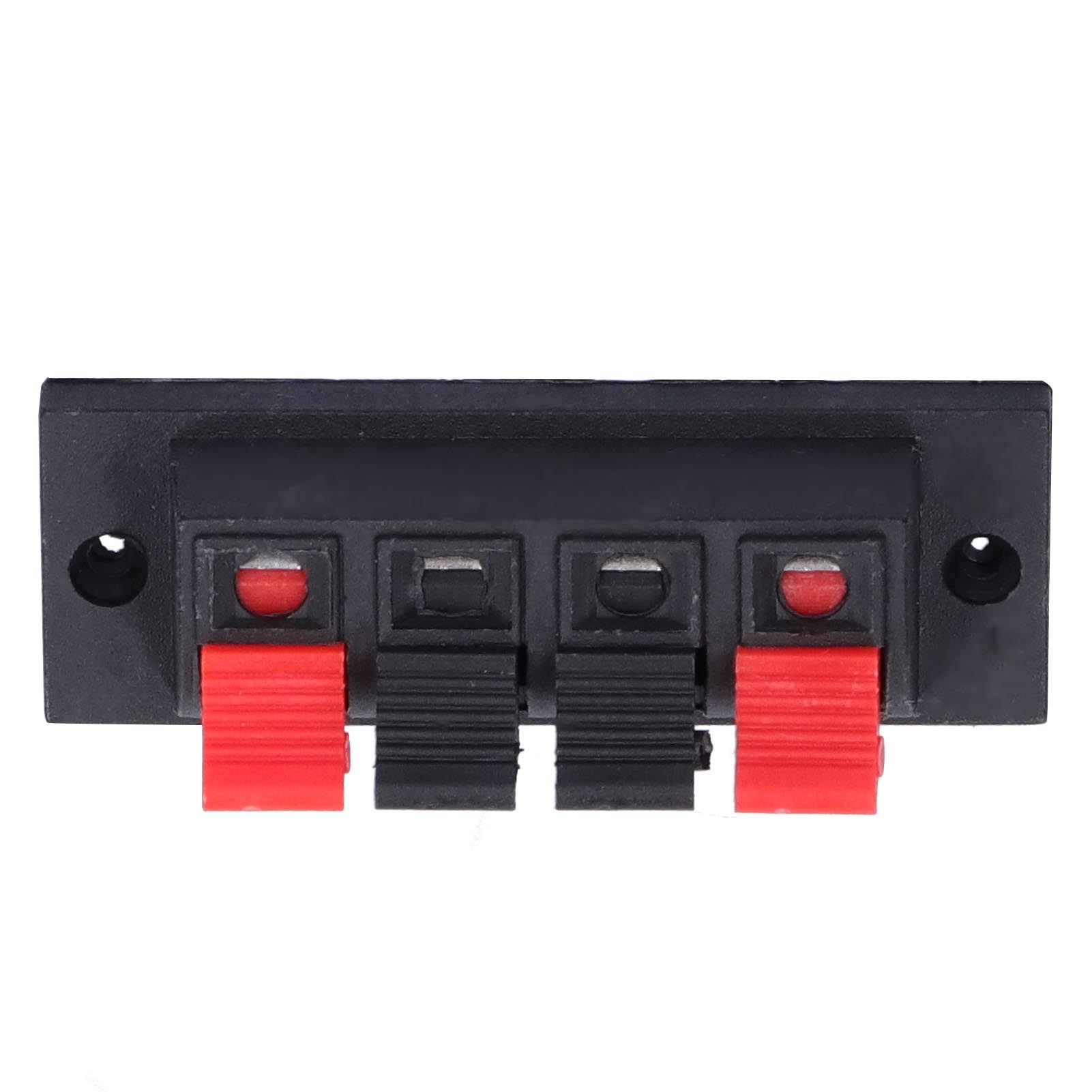

10Pcs Speaker Terminal 4 Way Block Quick Connect Loudspeaker Solder Audio Test Clamp 0250V