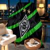 Borussia Mönchengladbach Print Decke - Weich & Bequem, für Schlafzimmer, Reisen, Sofa, Heimdekoration - Geburtstags-Weihnachtsgeschenk für Freund
