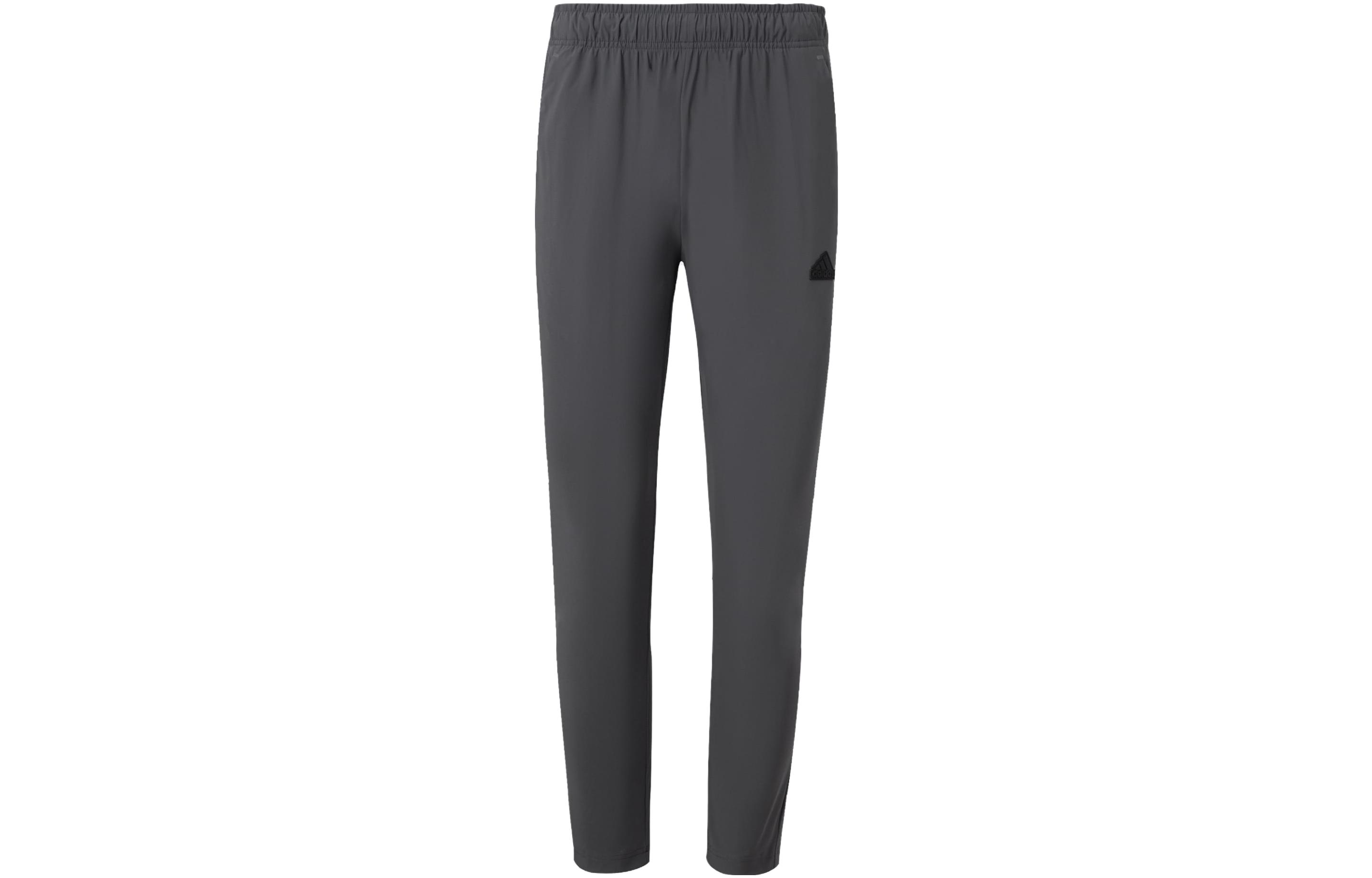 Adidas Knitted Sweatpants Men s Solid Dark Gray IT4334 S