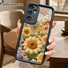 Phone Case: 2D Flat, Suitable for Samsung Galaxy A34 A35 M05 M06 S20 S22 S21 FE Plus 5G Protective Case, Sunflower Garden, Perfect Christmas and Hallo