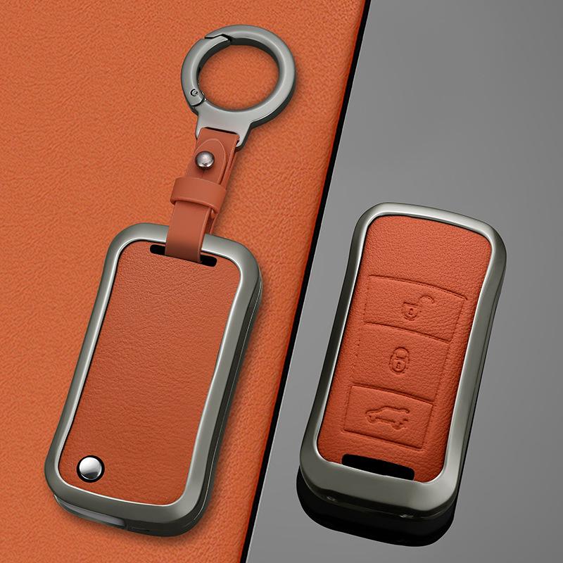 Kompatibilní sada krytů klíčů pro Porsche Cayenne 2006-2009 Sklápěcí dálkový ovladač