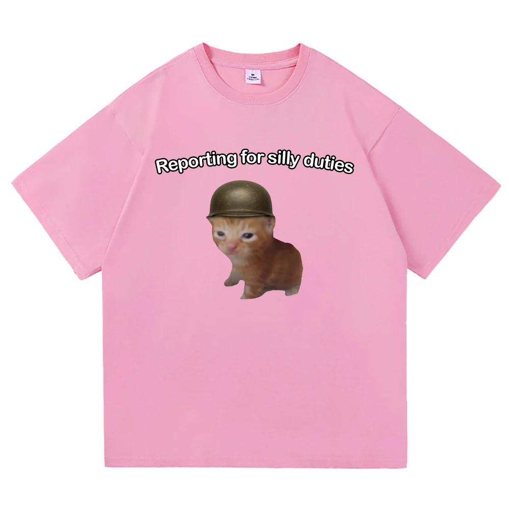 Y2k Lustiges Katzen-Meme T-Shirt Ich denke nicht, also bin ich nicht Männer-/Frauenkleidung Harajuku Hochwertige Oberteile T-Shirts