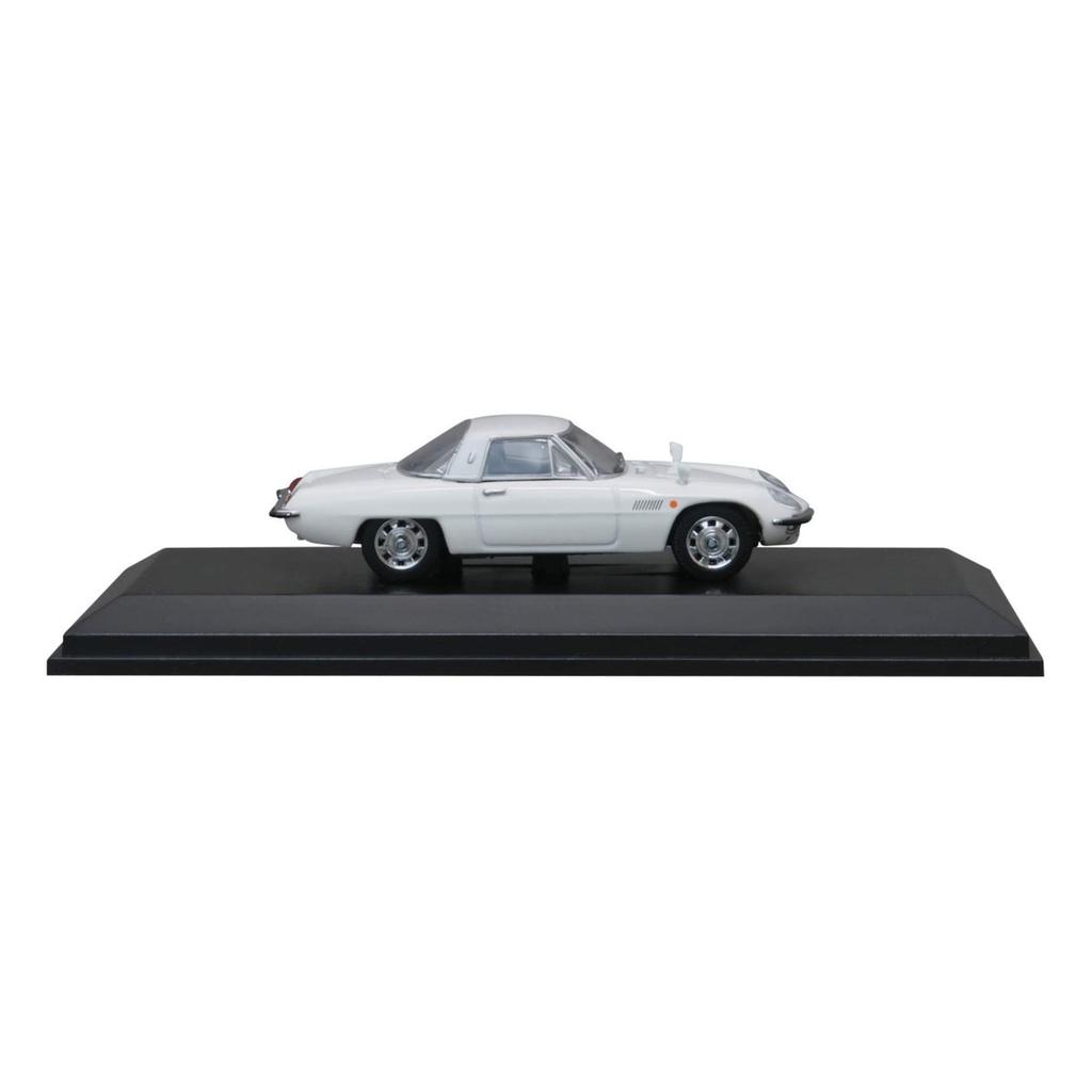 Kyosho Original 1/64 Mazda Cosmo Sport White Diecast Toy Car Miniature Model Limited Edition