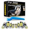 ABRIGHT Car LED Interior Light Canbus For Jeep Cherokee XJ ZJ KL Liberty KJ 1996 2002 2007 2011 2012 2014 2020 Indoor Lamp