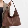Tote Bag Women'S Bag Fashionable Simple Large-Capacity Commuter Bag Retro Lazy Style Shoulder Bag
