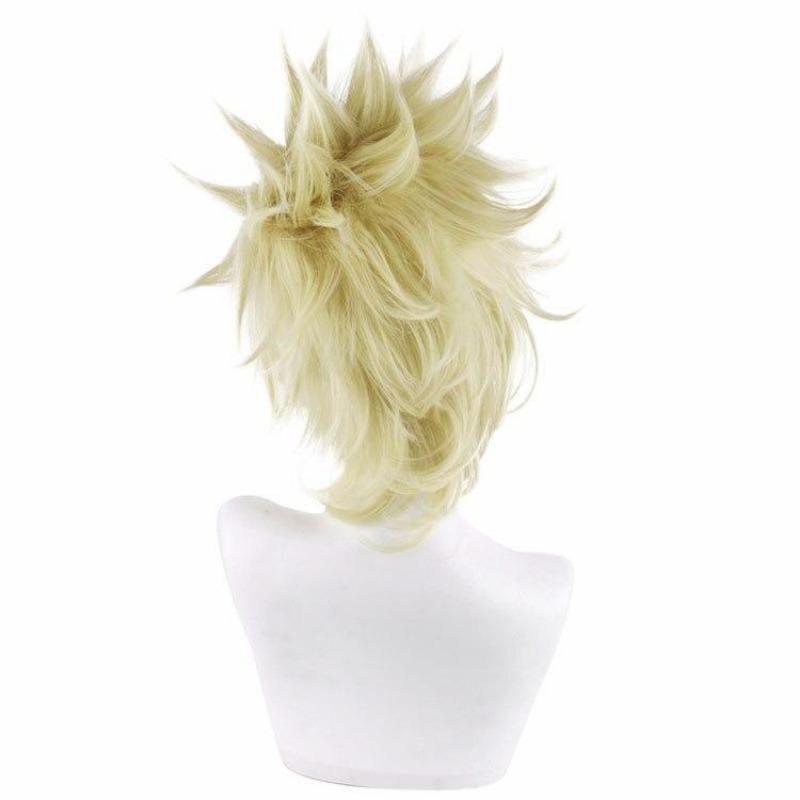 40 CM Nou Sosire Jojo's Bizarre Adventure Caesar Anthonio Zeppeli Feather Rezistent la căldură Cosplay Halloween Peruci de păr