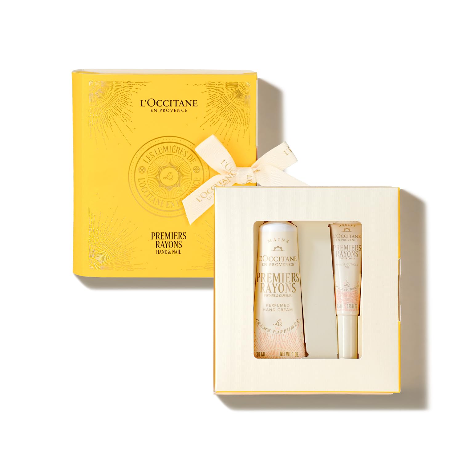 LOCCITANE Premiere Rayon Hand Nail (Hand Cream Oil) Gift Set Birthday Present Women Men Popular Holiday