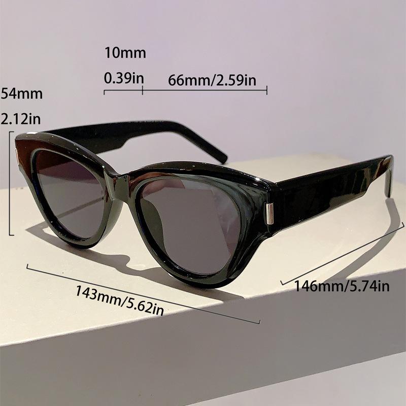 Fashion Vintage Cat Eye Sunglasses Women For Female Sun Glasses Punk Shades Luxury Brand Designer Elegant Lady Eyeglasses Uv400