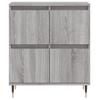 vidaXL Sideboard Grau Sonoma 60x35x70 cm Holzwerkstoff