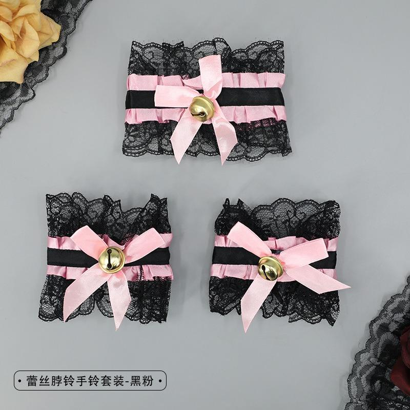 A cosplay prop accessory cat lady hair accessory animal ear maid accessory bell cat ear headband